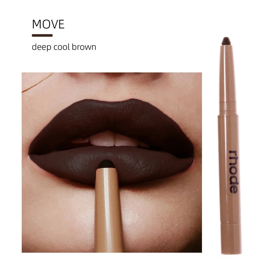 Skin Peptide Lip Shape Pen Lip Liner Long Lasting Lip Tint Pencil Pen Makeup Lipstick Powder Blusher Gloss Rouge Makeup Lipliner