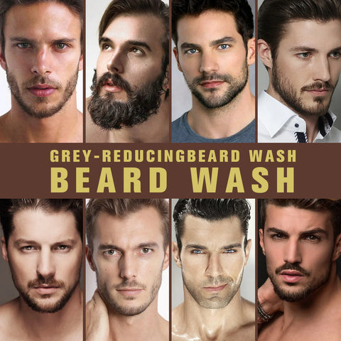 Men's Beard Cleaning Liquid, Specially for Men, Makes Beard Thick and Strong, Removes Gray, Men's Beard Dye