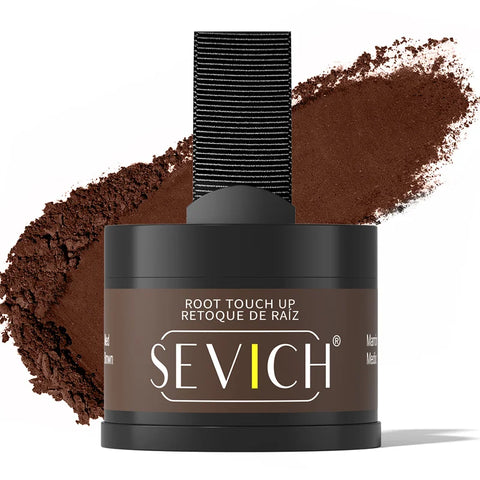 Sevich Hair Line Powder 4g Black Root Cover Up Natural Instant Waterproof Hairline Shadow Powder Hair Concealer Coverage 13color