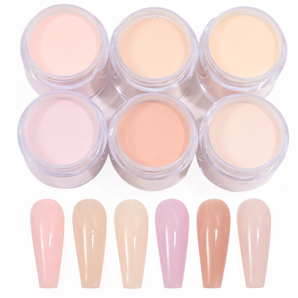 Crystal Powder Set Nail Acrylic Powder and Liquid Monomer Nails Art Decoration For Manicure Crystal Nail Glitter 3D Nail Tools