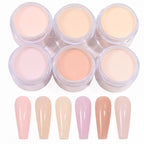 Crystal Powder Set Nail Acrylic Powder and Liquid Monomer Nails Art Decoration For Manicure Crystal Nail Glitter 3D Nail Tools