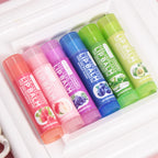 6Pcs Fruit-Flavored Lip Balm Set Aloe Vera Deeply Hydrating Lip Moisturizer Lip Care Product Reduce Lip Lines & Plump Lips