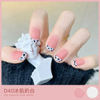 Water-based Nude Icy Women Children Nail Polish Twin Star Set No-bake Quick-drying Odorless Nail Polish Full Set Makeup