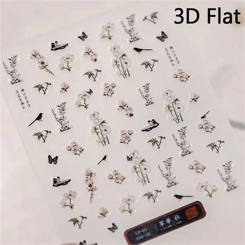 1PCS White French Manicure Strip Nails Sticker Stencil Guide French Nail Art Decals Form Fringe DIY Line Tips Decoration Tools