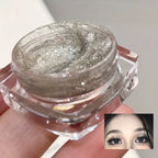 Glitter Jelly Eyeshadow – Single Shade Liquid Shimmer Gel for Eye Highlight, Precise Application & Long-Lasting Sparkle