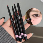 Wine Red Brown Eyeliner Gel Pencil Waterproof Long-lasting Ultra-Fine Matte Brown Eye Liner Pen Easy Wear Eyes Makeup Cosmetics