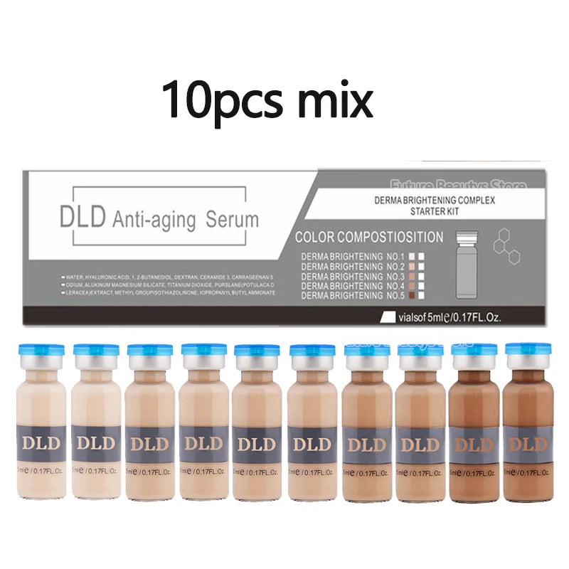 Korea 5ml BB Cream Glow Ampoule Starter Kit Semi-permanent Niacinamide Foundation Concealer Moisturising Cream Skin Care