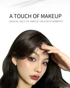 HERORANGE Glowing Charm Monochrome Eyeshadow Palette Pearlescent Explosion Polarized Brightening Silkworm Highlight