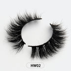 Dropshipping Wholesale Natural Wispy 3d Mink False Lashes Makeup Mink Fake Eyelashes With Soft Band Make-up For Women