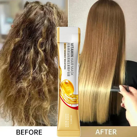 Magical Keratin Hair Mask 5 Seconds Repair Damaged Frizzy Hair Soft Smooth Shiny Vitamin Nutrition Moisturize Nourish Hair Care