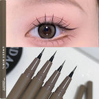 Waterproof Liquid Eyeliner Eyebrow Easy To Color Sweat-proof Eyebrow Pen 0.05MM Ultra Thin Head Eye Liner Eyelash Eye Makeup