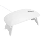 Mini UV LED Nail Lamp 6W for Curing Nail Gel Polish Portable Foldable 120s/60s Timing Manicure Dry Machine Nail Art Drying Tool