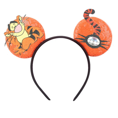 Boys Disney Mouse Ears Headbands Mickey Mouse Hairband With No Bow Party Festival Cosplay Christmas Birthdays Hair Accessories