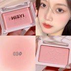 Smart, clear, monochrome blush matte, natural whitening, brightening cheeks, purple nude makeup, fine flash rouge