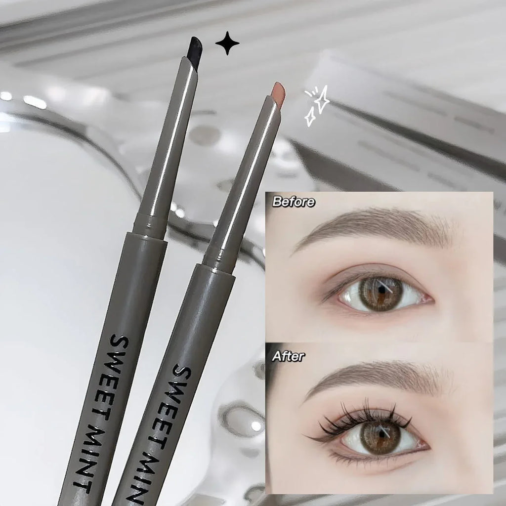 Sexy Rose Red Eye Liner Pencil Natural Matte Wine Red Lying Silkworm Eyeliner Easy To Color Waterproof Eye Make Up Cosmetics 1pc