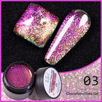 AWStorG 5ML Super Silver Metallic Gel Nail Polish Metal Effect Painting Gel Chromes Varnis Semi Permanent for Nail DIY