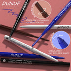 Waterproof Matte Blue Eyeliner Gel Pencil Ultra-fine Smooth Quick Dry Non-Smudge Easy Wear Black Brown White Eyeliner Pen Makeup