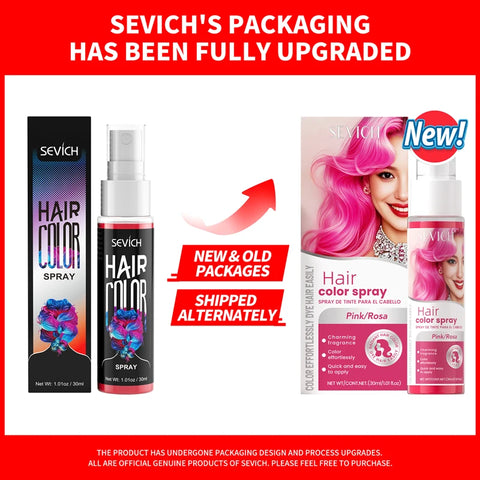 Temporary Hair Color Spray One-Time Hair Dyeing Instant Hair Salon Multi Color Hair Dye Makeup Chalk Washable DIY Party Styling