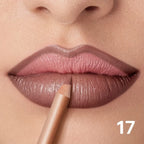 Nude Matte Lip Liner, Waterproof Long Lasting High Pigment Lip Pencil, Smooth Precise Lip Makeup Gift for Women