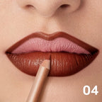 Matte Lip Liner Pencil Nude, Long-Lasting Waterproof, Smudge-Proof, Precise Outline, Smooth Creamy Formula