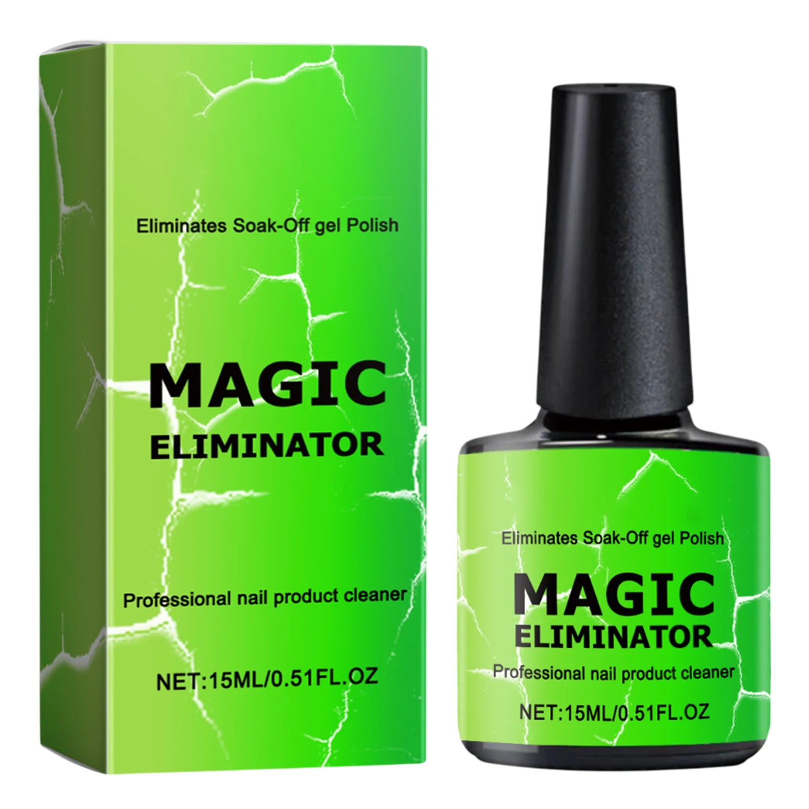 1Pcs 15ml Nail Gel Magic Remover Gel Soak Off Remover Nail Polish Delete Primer Acrylic Clean Degreaser Lacquer