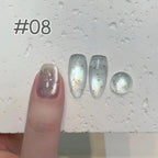 12ML 1-6PCS Popular Winter Internet Celebrity Hot-selling Northern Lights Cat Eye Magnet Gel Nail Polish Nail Art Nail Supplies