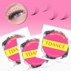 TDANCE 500 Fans Loose Fan Lashes Eyelash Extensions 5D 6D 8D 10D Pointy Base Premade Medium Stem Sharp Thin Russian VolumeLash