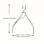 Durable Stainless Steel Cuticle Nipper for Manicure and Pedicure Cuticle Clippers Trimmer Dead Skin Remover Pedicure Stainless