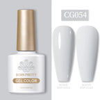 BORN PRETTY 10ml Gel Nail Polish Gel 130 Colors Semi Permanent Solid Nail Gel Varnish Soak Off UV Gel for Base Top Coat