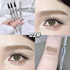 Two-Prong Eyebrow Pen For Women Gege Bear Long-lasting Natural Strokes Waterproof Anti-Sweat Non-smudged All-Day Wear Eye Makeup