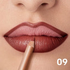 Matte Lip Liner Pencil Nude, Long-Lasting Waterproof, Smudge-Proof, Precise Outline, Smooth Creamy Formula