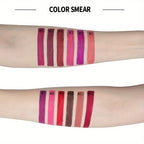Matte Lipstic Long-Lasting, High-Pigment Velvet Finish, Smooth & Non-Drying Formula, Multiple Bold Shades for All Skin Tone