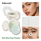 Lakerain Blurring Oil Control Powder Smooth Matte Finish Sweat Humidity Resistant Leak-Proof Design Blurring Hydrating Powder