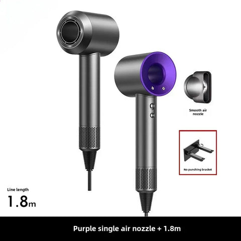 5 in 1 Professional Hair Dryer, with Hot and Cold Air Functionality - Lightweight and Thermostatic Styling Tool for Smooth Hair