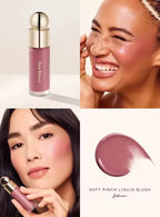 Rare Beauty Liquid Blush Highlighter Contour High Glossy Finish Luminizer Makeup Gel Face Body Brighten Glitter Natural Contour
