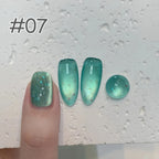12ML 1-6PCS Popular Winter Internet Celebrity Hot-selling Northern Lights Cat Eye Magnet Gel Nail Polish Nail Art Nail Supplies