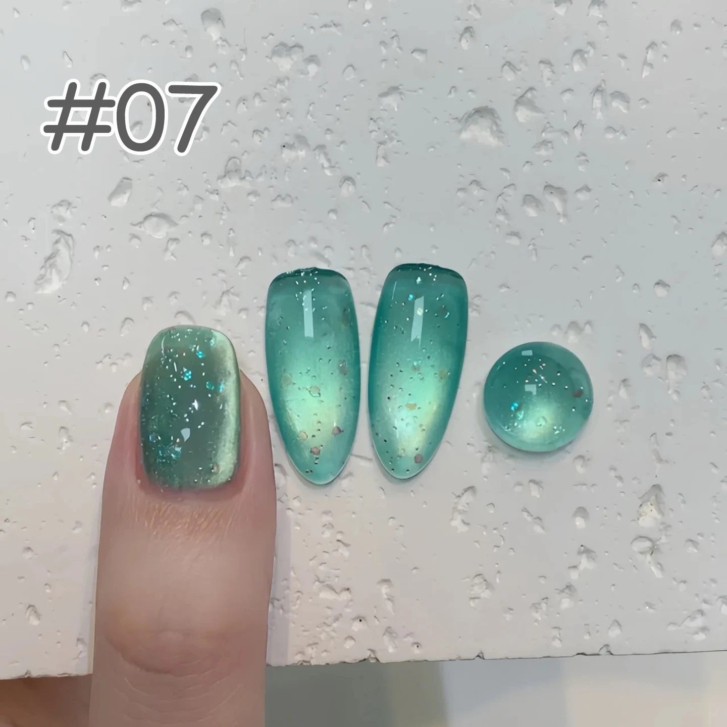 12ML 1-6PCS Popular Winter Internet Celebrity Hot-selling Northern Lights Cat Eye Magnet Gel Nail Polish Nail Art Nail Supplies