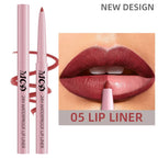 1PC Waterproof Matte Lip Liner Contours Lips in Shades Sexy Red Lipstick Natural Color Lip Makeup Hydrating Lip Cosmetic Gifts