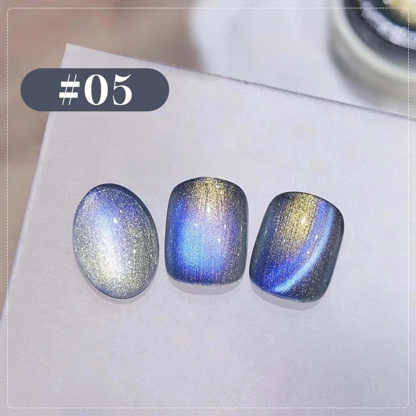 12ML 1-6PCS Popular Winter Internet Celebrity Hot-selling Northern Lights Cat Eye Magnet Gel Nail Polish Nail Art Nail Supplies