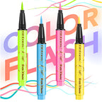 1pc Fluorescent Eyeliner Pen 12 Colors UV Waterproof Lasting Eyeliner Pen Makeup Eyeshadow Stick Face Painting Pencil Cosmetic