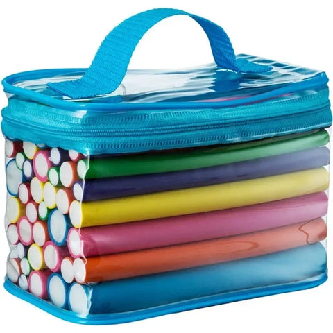 42pcs/Set Flexible Curling Rods Hair Twist Flexi Rods Hair Curlers Set Twist Foam Hairs Rollers DIY No Heat Hair Rods Rollers