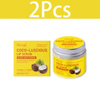 HOYGI Turmeric Lip Scrub Exfoliator Moisturizing Repair Lips Mask Softening Remove Dead Skin Coconut Oil Dry Lip Care Scrub Balm