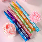 Shiny Chameleon Metallic Green Eyeliner Gel Stick Smooth Multicolor Eye Shadow Pearlescent Polarized Glitter Eyes Pigment Makeup