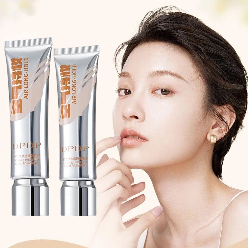 DPDP Foundation and TFIT Powder Set Yed Primer Natural Concealer Perfect for All Skin Base Makeup Korea Cosmetics Kit