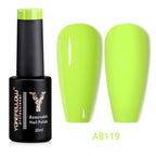 YOKEFELLOW 10ml Jelly Nude Gel Nail Polish High Quality Translucent Pink Nail Gel Varnish Soak Off UV Gel Polish Long Lasting