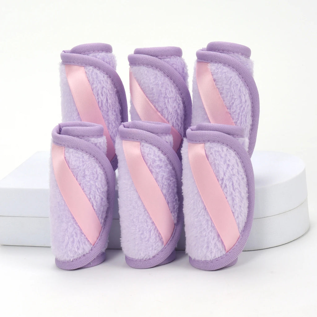 1020 Long Bandage Cleaning Wipes 6Pcs, Machine Washable, Reusable Makeup Remover Tools, Suitable for All Skin Types