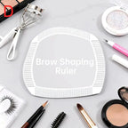 1 Minute Fast Drawing Design Brow Easy Tool Microblading Permanent Makeup Stencils Brow Mapping Ruler Eyebrow Shaping Ruler