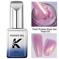 KODIES GEL Professional Nail Gel Polish Natural Camouflage Rubber Base Gel Color Pearl Semi Permanent UV/LED Hybrid Gel Varnish