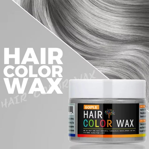 Halloween Hair Colour Wax Easy To Wash DIY Dye Hair Mud Immediate Dying for Eyebrow Beards Coloring Temporary Hair Colour Cream