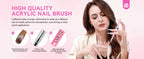 SAVILAND Full Acrylic Nail Kit With UV Nail Lamp Electric Nail Drill Machine Powder Gel Nail Polish Tools For Manicure Nail Art